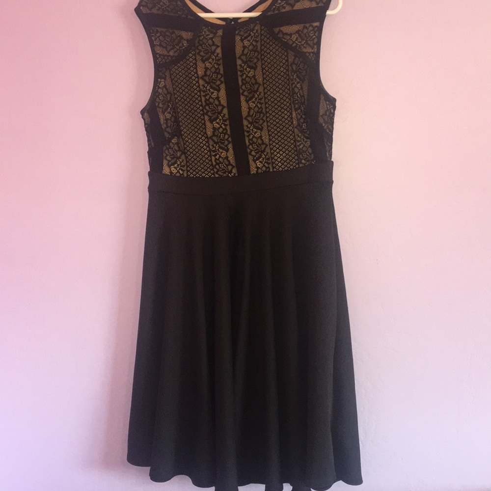 Black and Tan dress